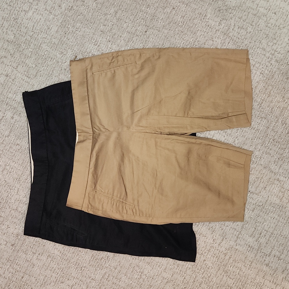 Set of 2 J.Crew suiting Bermuda shorts